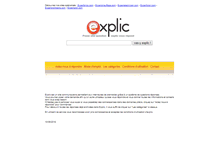 Tablet Screenshot of explic.com